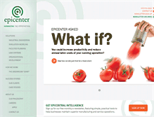 Tablet Screenshot of epicentergroup.com